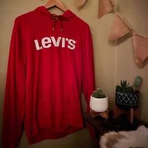Red Levi’s Hoodie